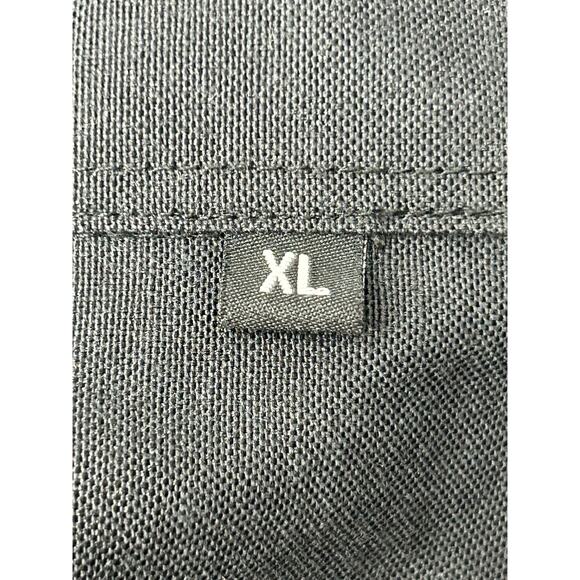 Men's XL Black Button Up Shirt Casual Dress GUC - Picture 2 of 4